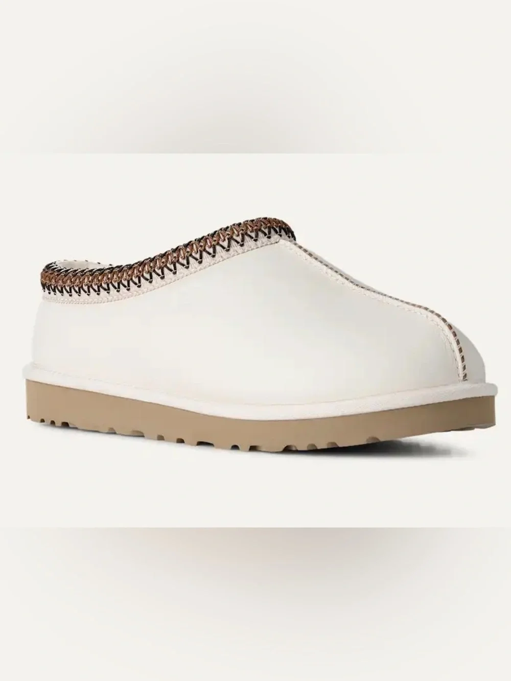 🦷 UGG TASMAN WHITE PEPPER LEATHER 🦷
